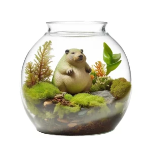 สวนขวดแก้วพร้อมตัววอมแบต