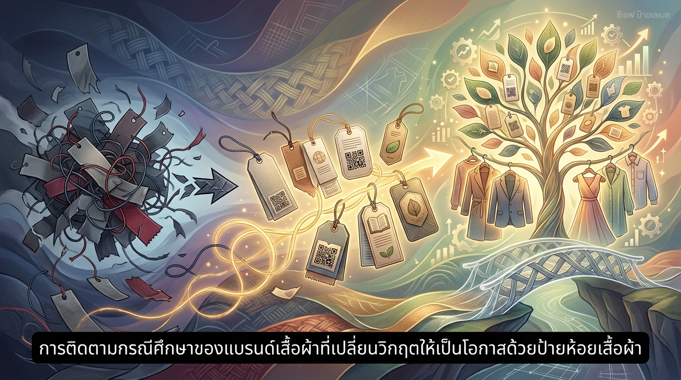 แกะรอยกรณีศึกษาแบรนด์เสื้อผ้าที่พลิกวิกฤตด้วยป้ายแท็ก