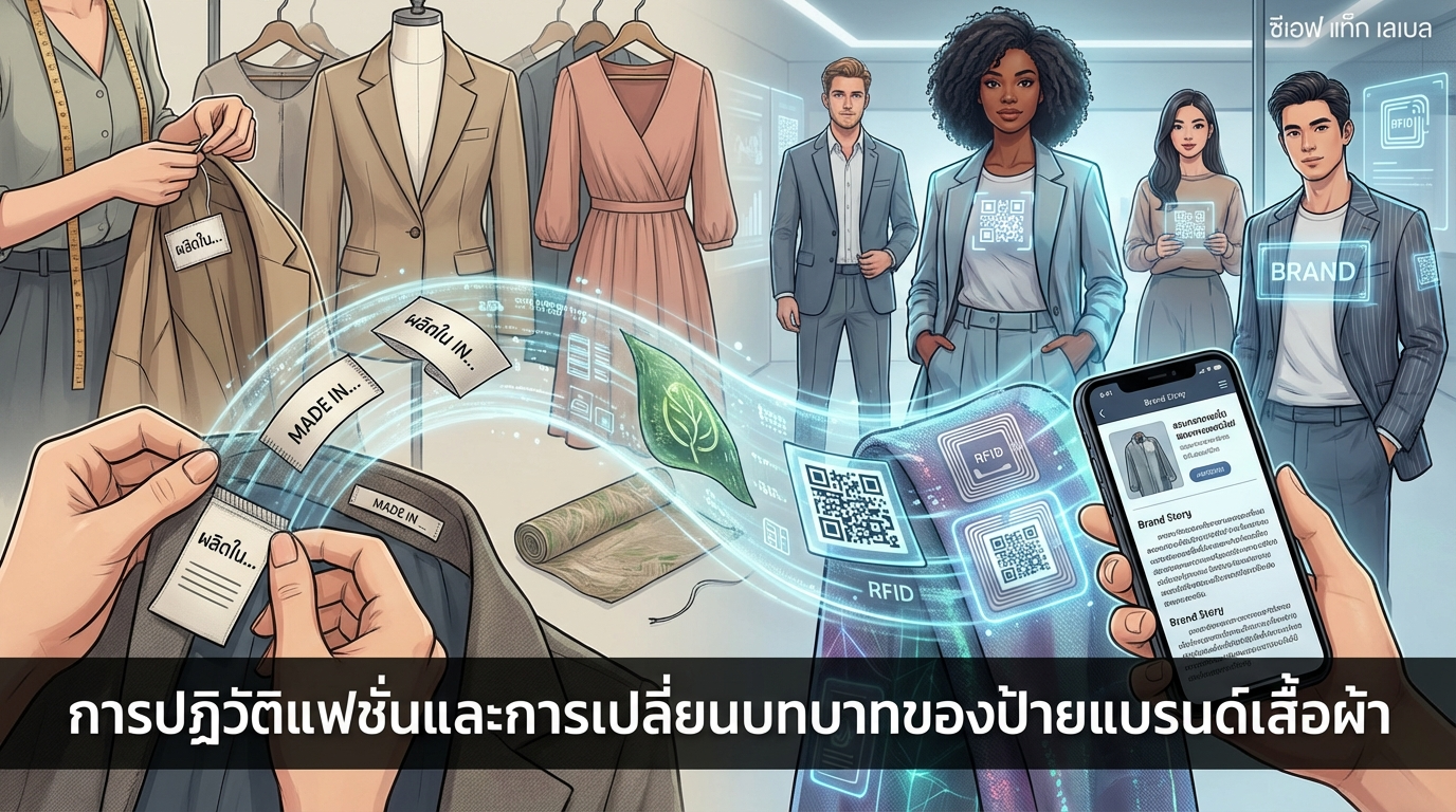 การปฏิวัติวงการแฟชั่นและบทบาทที่เปลี่ยนไปของป้ายแบรนด์เสื้อผ้า