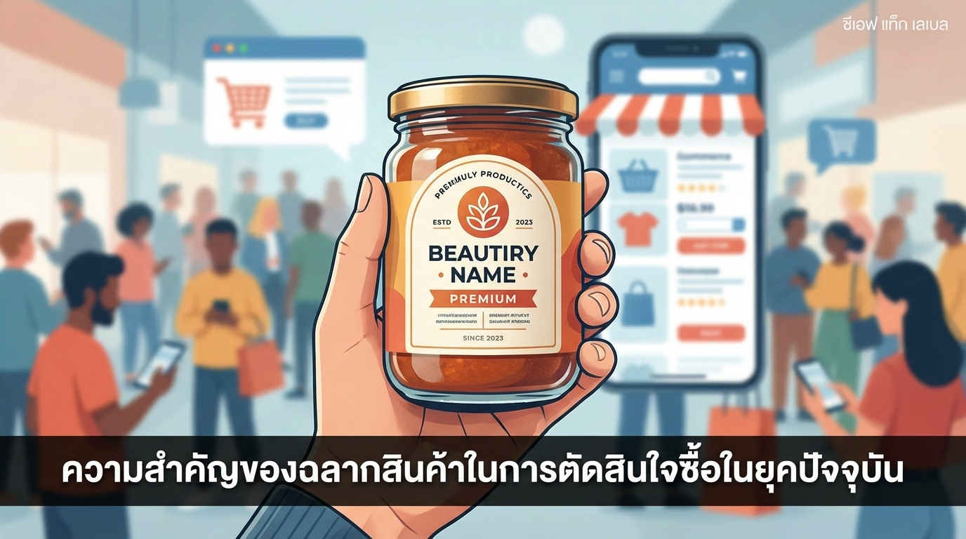 ความสำคัญของป้ายสินค้าที่ส่งผลต่อการตัดสินใจซื้อในยุคปัจจุบัน